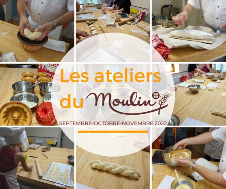 Les ateliers du Moulin : Septembre - Octobre - Novembre 2022