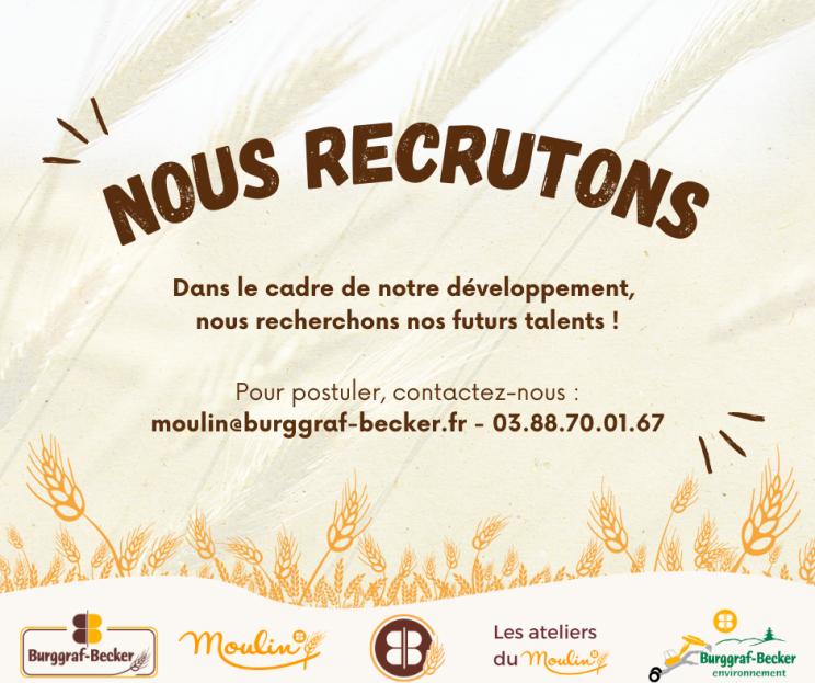 Nous recrutons !