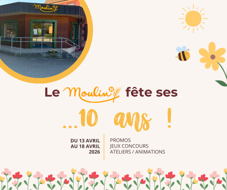 La boutique du Moulin fête ses 10 ans !