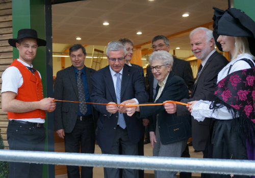 Inauguration du magasin