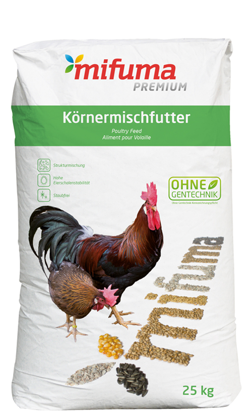 ALIMENT COMPLET POULES PONDEUSES FARINE - Volailles - Aliments pour animaux  - Agricole - Boutique en ligne - Moulin Burggraf-Becker